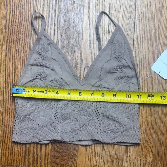 NWT Free People intimately Candy Seamless Bra XS/S nude sand bra - Picture 8 of 10